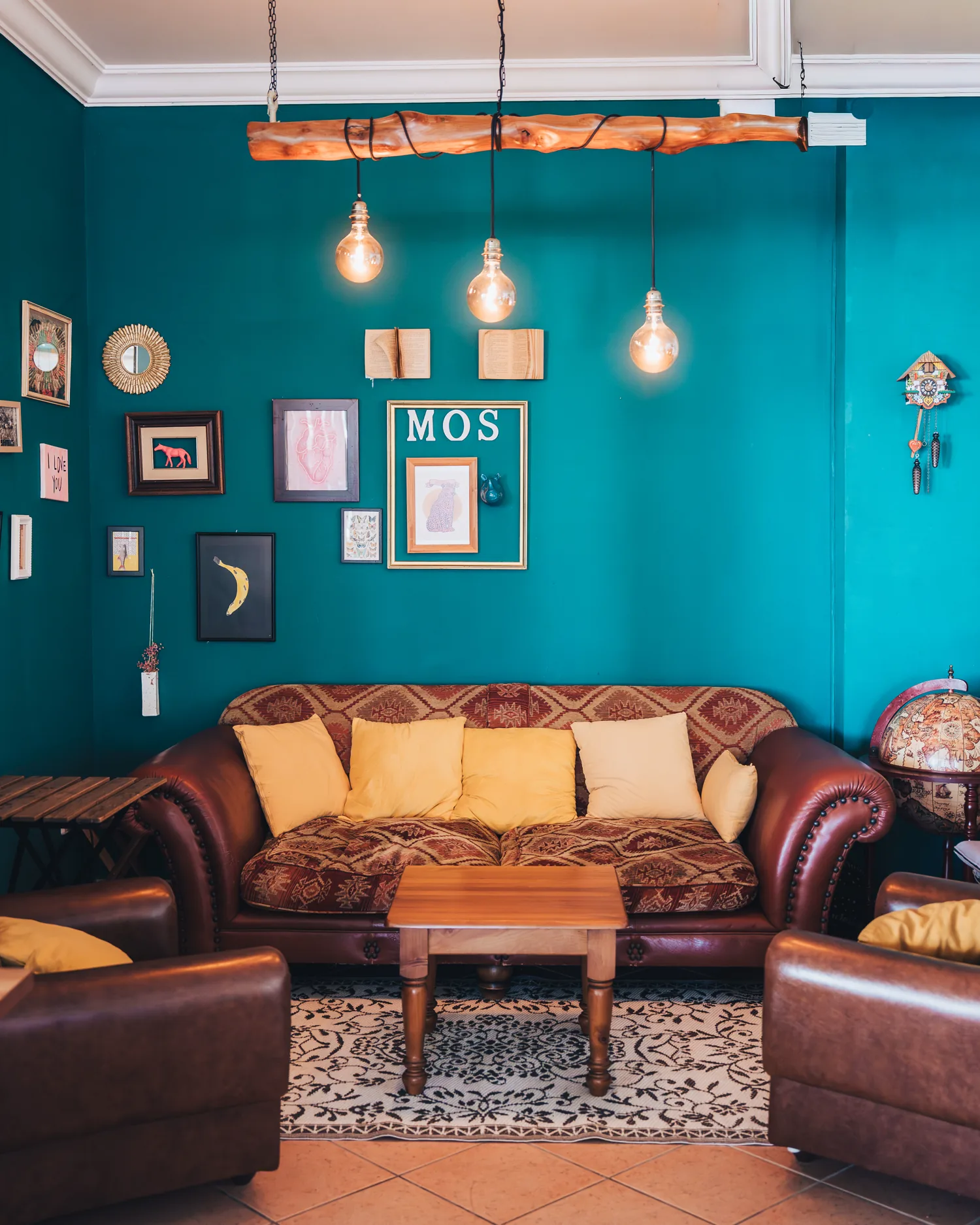 Interior real de MOS Restobar en Son Serra de Marina