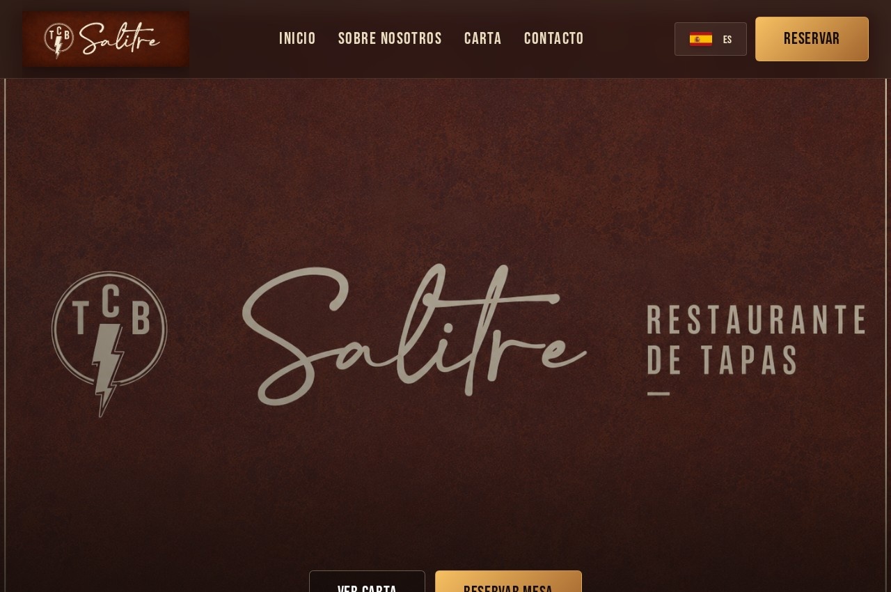 Salitre — web en producción